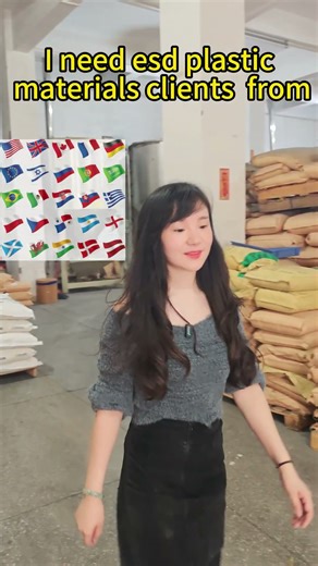 esd plastic materials factory