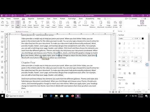 Foxit Change Font Colour