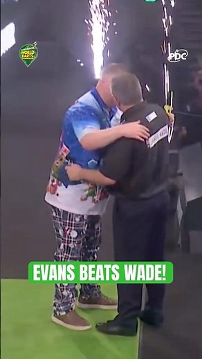 EVANS BEATS WADE! | 2025/26 Paddy Power World Darts Championship