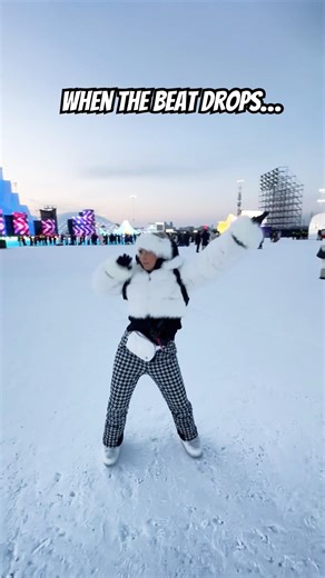 He Joined In 🤣🎥 #harbinicefestival #china #icefestival #rave