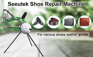 Watch Seeutek Shoe Repair Machine Hand Cobbler Sewing Machine on Amazon Live