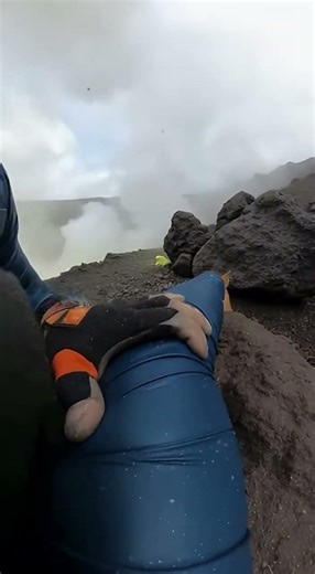 A Narrow Escape from the Volcano! 🌋🐑