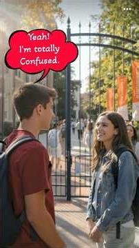 First day at college |Conversation in English | Daily English Conversation