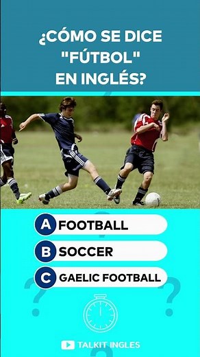 🏆 ¿Sabes Cómo Se Dicen Estos Deportes en Inglés? ⚽ Solo el 5% Responde Todos 😱 | Quiz Rápido #shorts