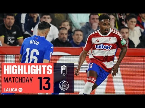 Highlights Granada CF vs Getafe CF (1-1)