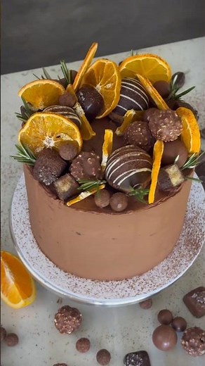Dark Chocolate Orange Cointreau Cake Recipe at #ekatsclub