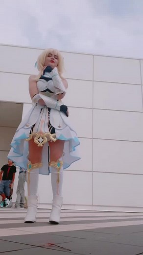 Aether said no 🤭😂❤ #genshin #genshinimpact #romics #romics29 #genshincosplay #lumine #aether #luminecosplay #aethercosplay