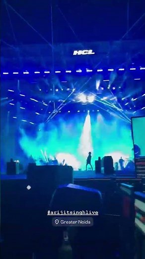 Bekhayali ❤️‍🔥 Arijit Singh Live Stage Performance At Greater Noida