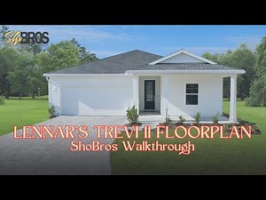 Home Tour of Lennar's Royal Collection Trevi II Floor Plan