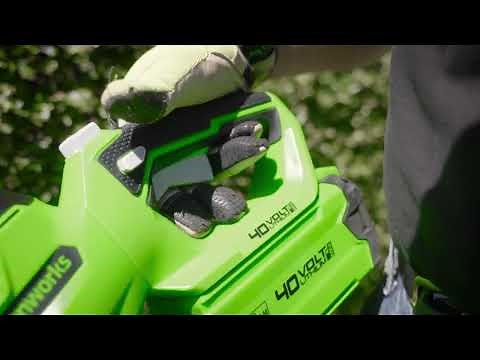 Greenworks 40V 61cm Hedge Trimmer