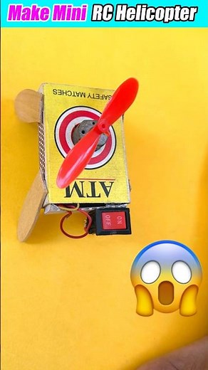 How To Make RC Helicopter at Home |Amazing Science Project #shorts