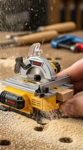 Bosch Mini Table Saw in Action 🔥 Real Wood Cutting Test | Ultra Realistic Workshop Demo #usa #wood