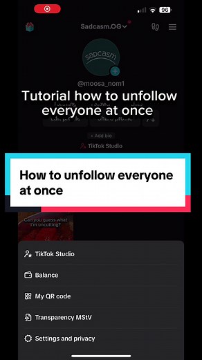 How to Unfollow Everyone on Instagram and TikTok