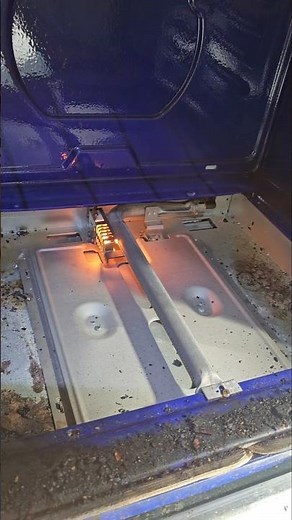 Stove LG LRGL5821S pilot lit the gas