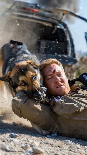 24K views · 181 reactions | Hero K9 refuses to abandon wounded partner in battlefield ambush! This video was produced by Network Media and Blue-X Studio | The Imaginary Art Exhibit | Facebook