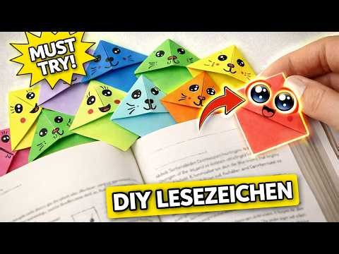 DU wirst diese Lesezeichen SOFORT basteln… 😳