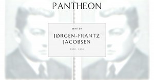 Jørgen-Frantz Jacobsen Biography | Pantheon