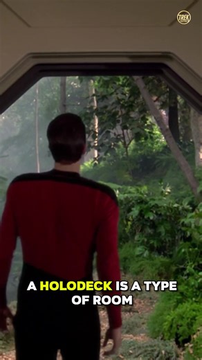 🖖 #StarTrek 101: What is a Holodeck? What is a Holodeck? A holodeck is a type of room that allows for computer simulations of places, people, and objects. Whilst a holodeck program is running, the user can interact with any of the things that appear within it. This can include having conversations with some of history’s most famous people, playing in a video game version of some of the best literature in the galaxy, and sometimes some even more...erm...adult, experiences. Sometimes the Holodeck
