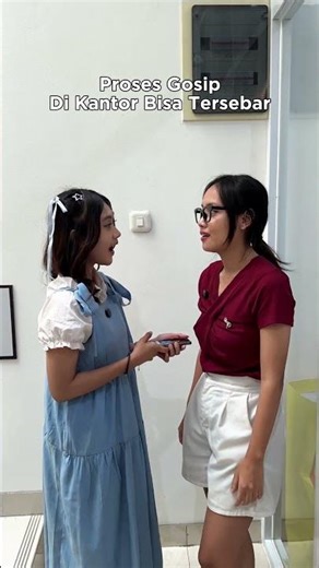 Sekarang bukan dinding yang bisa ngomong 😆