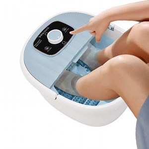 [Hot Item] Multifunction Electronic Foot Massager Antibacterial Heating Foot Wash Basin Plantar Acupancture and Pressing