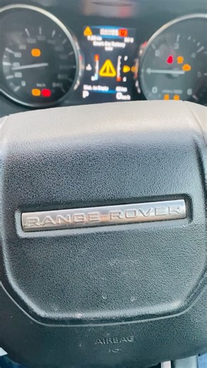 Range Rover EVOQUE startup sequence #short #shorts