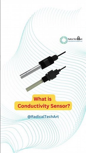 what is conductivity sensor? #conductivity #sensor #cs #radicaltechart #shorts