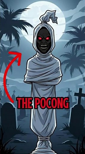 The Pocong | Urban Legend #creepyfolklore #horrorstories #scarystories #scary #pocong