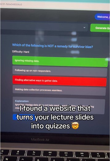 Transform Your Lecture Slides Into Quizzes Easily