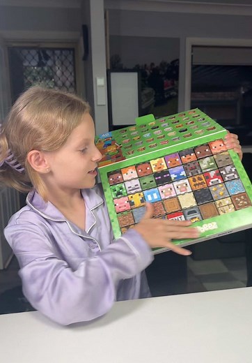 Tahlea Completes Her Minecraft Cubeez Collection
