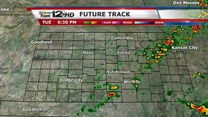 Another round of rain and storms on the way, Future Track radar shows us where and when, later today and tonight. | KWCH 12 News