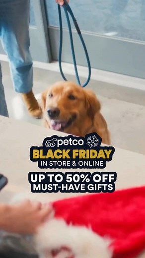 8.4K views | Black Friday is officially ON at Petco! Make your list, check it twice and dash (don’t prance) to these deals. | Petco | Facebook