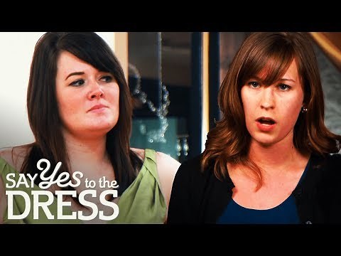 Catfight on the Catwalk Almost Ruins Bride's Day | Say Yes To The Dress Bridesmaids