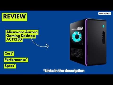 Alienware Aurora Gaming Desktop ACT1250 Review - RTX 5060Ti & Intel Core Ultra 7 265F
