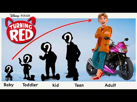 Turning Red: 4*Town Growing Up Compilatiton | Cartoon Transformation | Cartoon Wow