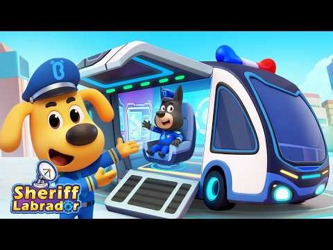 The Missing Villagers | 📡 Patrol Missions | Safety Rules | Cartoon | Sheriff Labrador