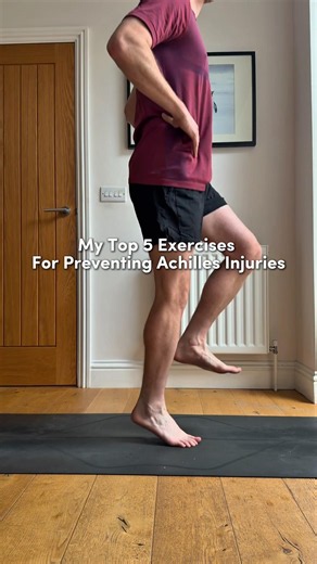 Top 5 exercises for preventing Achilles injuries