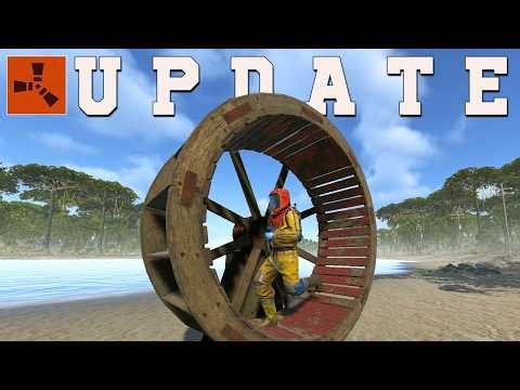 Rust Staging Update - Rust Staging Güncelleme - Armored Ladder Hatch - Water Wheel - Rust Türkçe