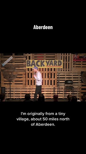 Aberdeen Filmed at @Backyard Comedy club #funny #standup #comedy #standupcomedy #tiktok #fyp #london #england #comedyclub #aberdeen #scotland #visitlondon #visitaberdeen #visitscotland #foryoupage #funnyvideo #viral #backyardcomedyclub #standupcomedyuk #standupcomedians #comedian