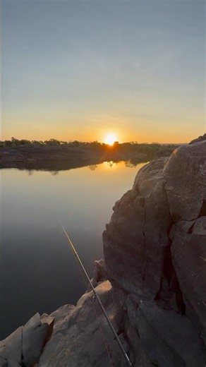 Sunset Barra session #westernaustralia #fishing #kununurra #travel #sunset #nature #wildlife