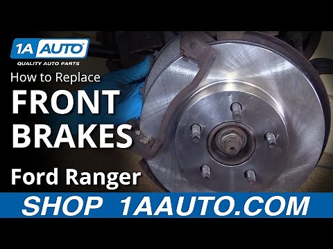 How to Replace Front Brakes 95-02 Ford Ranger