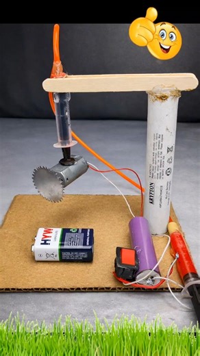 how to make hydraulic pressure cutting machine 6th class science project video #viral #diy #project