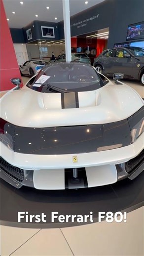 💎See the First Ferrari F80 $4M Hypercar! #cars #automobile #supercar #ferrari #hypercar