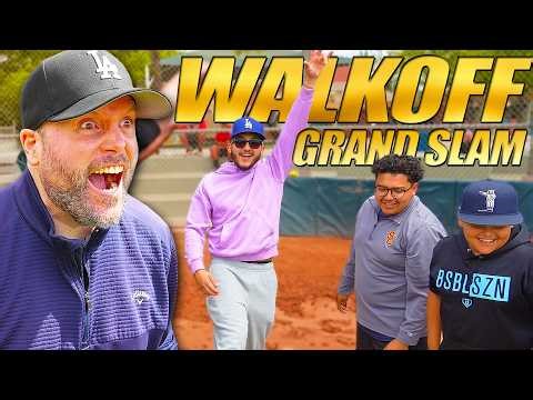 WALKOFF GRAND SLAM ON ORIGINAL DODGERFILMS FIELD!
