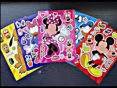 Making Awesome Disney Character Scenes Using Fun Stickers