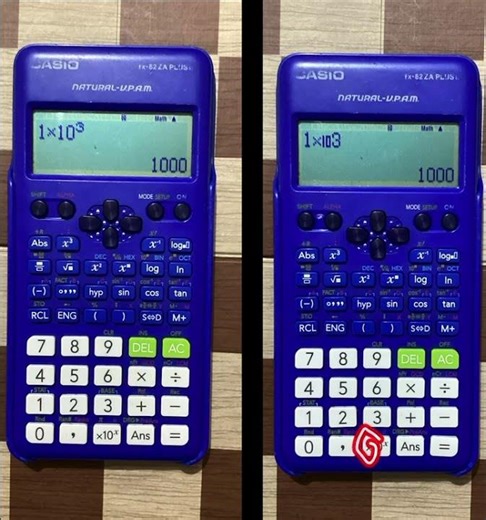Faster way of typing x 10^Exponent #mathstricks #calculatortricks #mathematics #mtc00l #mtcool