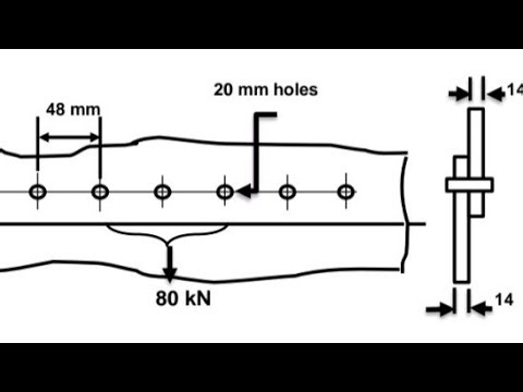 Rivets connection||Calculations on building structural construction 🚧 N5 #rivets #learning