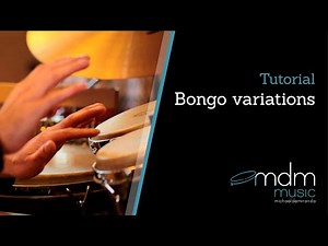 Variations for bongo - Tutorial by Michael de Miranda