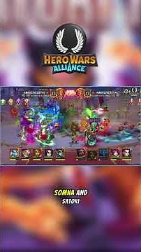 Satori Ultimate Counter Teams easy #herowarsalliance #gaming