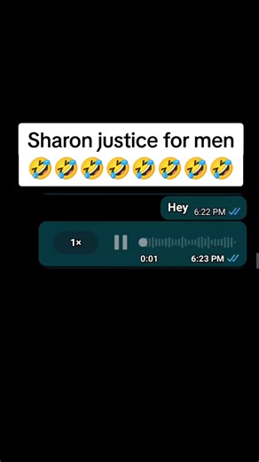 Sharon's Hilarious Take on Justice for Men