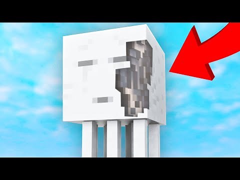 Destructible Minecraft GHAST.. (TEARDOWN)